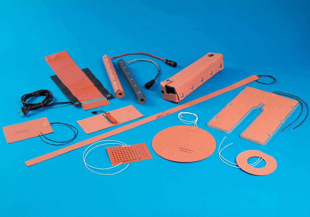 Silicone Rubber Hetaers-Standard & Custom/Bespoke Flexible Silicone Rubber Heaters